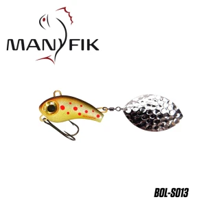 SPINNERTAIL MANYFIK BUBU OL S013 2.7CM 10G SPINNERTAIL MANYFIK BUBU OL S013 2.7CM 10G