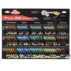 Set Spinnertail BERKLEY Pulse, diverse marimi si gramaje, 90buc/pac