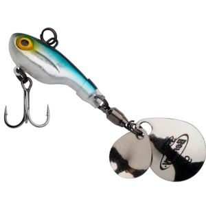 Spinnertail BERKLEY Pulse Spintail, Blue Silver Glitter, 7.5cm, 28g, 1buc/pac