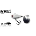 Spinnertail BERTI Skeletonik Pro Colorado Nickel, Alb 1013, 18g Spinnertail BERTI Skeletonik Pro Colorado Nickel, Alb 1013, 18g