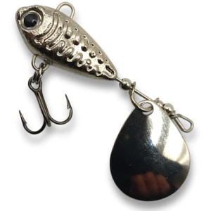 Spinnertail BERTI Skeletonik Pro Colorado Nickel, Nickel, 13g