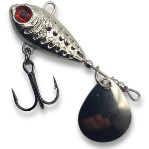 Spinnertail BERTI Skeletonik Pro Colorado Nickel, Nickel, 20g