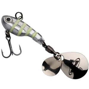 Spinnertail Berkley Pulse  Silver Zebra 7cm 14g