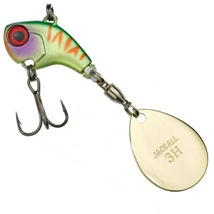 Spinnertail ILLEX Deracoup, 2.6cm, 10g, Lime Chart Tiger, 1buc/pac