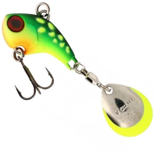 Spinnertail ILLEX Deracoup, 2.8cm, 14g, Crazy Pike, 1buc/pac