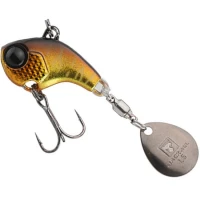 Spinnertail Jackall Deracoup Fine, Silver Powder Gold & Black, 2.65cm, 3.5g