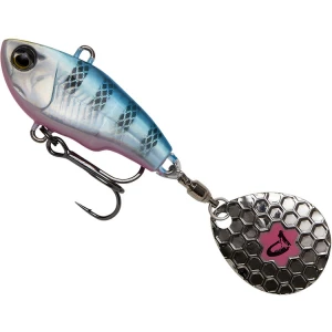 Spinnertail SAVAGE GEAR Fat Tail, Blue Silver Pink, 8cm, 24g Spinnertail SAVAGE GEAR Fat Tail, Blue Silver Pink, 8cm, 24g