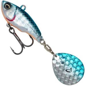 Spinnertail SAVAGE GEAR Fat Tail NL, Blue Silver, 5.5cm, 9g, 1buc/pac