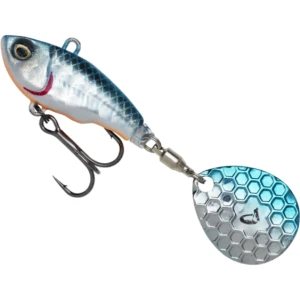 Spinnertail SAVAGE GEAR Fat Tail Sinking, Blue Silver, 6.5cm, 16g, 1buc/pac