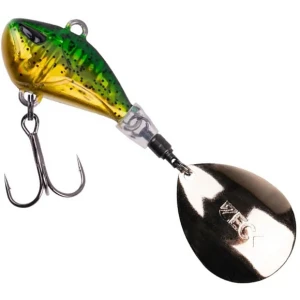 Spinnertail ZECK Rogue Runner, Golden Kiwi, 15g, 1buc/pac