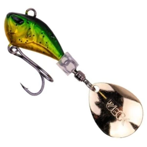 Spinnertail ZECK Rogue Runner, Golden Kiwi, 5g, 4.5cm, 1buc/pac