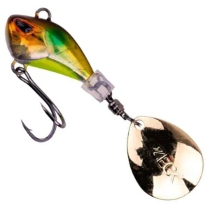 Spinnertail ZECK Rogue Runner, Lemon Rudd, 5g, 4.5cm, 1buc/pac