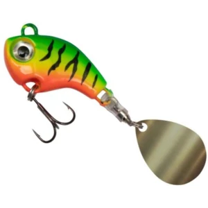 Spinnertail Zebco Demonic Spin Jig, Firetiger, 16g, 1buc/pac Spinnertail Zebco Demonic Spin Jig, Firetiger, 16g, 1buc/pac