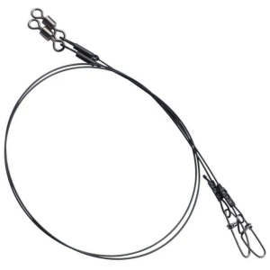 Struna BERKLEY Fusion19 Steel Pike Leaders, 40cm, 45.3kg-100lbs, 2buc/pac