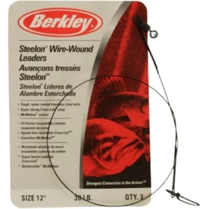Struna BERKLEY McMahon Steelon Wire Wound, 9kg, 18cm, 3buc/pac