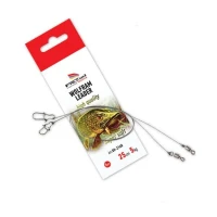 Struna FALCON Wolfram Leader, 25cm, 15kg, 2 Buc/Plic Struna FALCON Wolfram Leader, 25cm, 15kg, 2 Buc/Plic