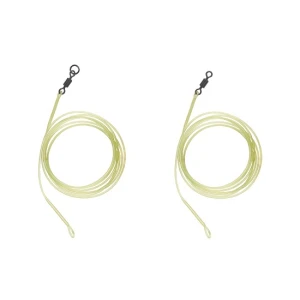 Struna Fluorocarbon Carp Spirit cu Vartej Camfusion Leader Ring Swivel 35lbs 100cm