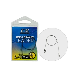 Struna L&K Wolfram Leader 20cm 2.5kg 2buc Struna L&K Wolfram Leader 20cm 2.5kg 2buc