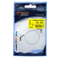 Struna Orange 18kg 26cm Titanium Leader Struna Orange 18kg 26cm Titanium Leader