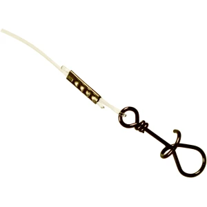 Struna Wizard Agrafa Spirala, Fluorocarbon Leader 25cm, 11kg, 2buc/plic Struna Wizard Agrafa Spirala, Fluorocarbon Leader 25cm, 11kg, 2buc/plic