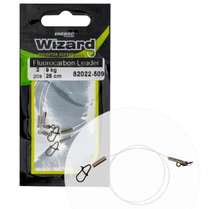 Struna Wizard Neo Fluorocarbon Leader 25cm, 15kg, 2buc/plic