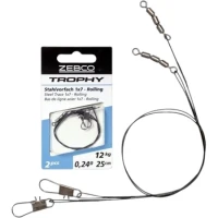 Struna Zebco Trophy Steel Rolling 1x7, 40cm, 15kg, 2buc/pac