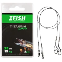 Struna Zfish Titanium, 15cm, 7kg, 2buc/pac