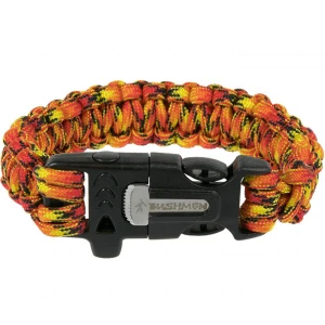 Bratara de Supravietuire 3m din Paracord Fire Bushmen