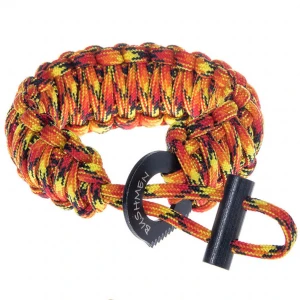 Bratara de Supravietuire 6m din Paracord Fire Bushmen