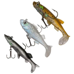 Kit Zebco Zander Swimbait Lure Pack, Natural, 10cm, 3buc/pac