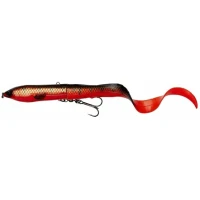 NALUCA SAVAGE GEAR HARD 3D EEL RED N BLACK 17CM 50G 2+1BUC/PLIC