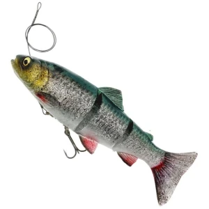 Swimbait Articulat SAVAGE GEAR 4D Trout, Green Silver, 93g, 20cm, 1buc/pac