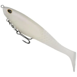 Swimbait BERKLEY PowerBait Cullshad Shallow, Albino, 12.5cm, 28g, 1buc/pac