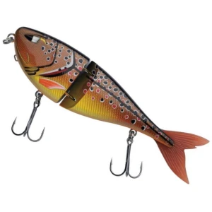 Swimbait BERKLEY Zilla Jointed Glider 135, Brown Trout, 13.5cm, 44g