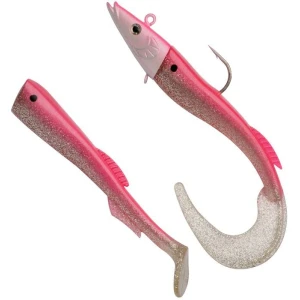 Swimbait Berkley Powerbait Power Sandeel, Metalic Pink, 65g, 17cm, 1buc/pac Swimbait Berkley Powerbait Power Sandeel, Metalic Pink, 65g, 17cm, 1buc/pac