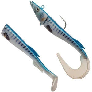 Swimbait Berkley Powerbait Power Sandeel, Real Mackerel, 65g, 17cm, 1buc/pac
