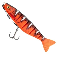 Swimbait FOX RAGE Pro Shad Jointed Loaded,  Red Wake, 18cm, 52g