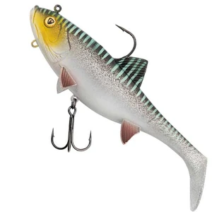 Swimbait FOX RAGE Replicant Wobble,  Silver Halo, 23cm, 150g