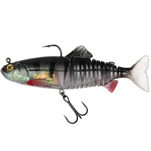 Swimbait FOX Rage Replicant Jointed, UV Young Perch, 15cm, 60g