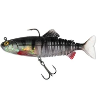 Swimbait FOX Rage Replicant Jointed, UV Young Perch, 20cm, 120g