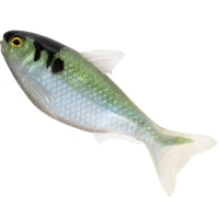 Swimbait LIVE TARGET Shad Unrigged, Blue / Green, 11.5cm, 11.5g, 3buc/pac