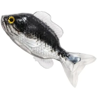Swimbait LIVE TARGET Sunfish Unrigged, Black / Silver, 9.7cm, 3buc/pac Swimbait LIVE TARGET Sunfish Unrigged, Black / Silver, 9.7cm, 3buc/pac