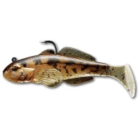Swimbait Live Target Goby, Natural / Bronze, 8cm, 14g, 3buc/pac 