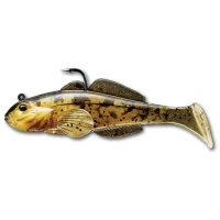 Swimbait Live Target Goby, Natural / Gold, 9cm, 21g, 3buc/pac 