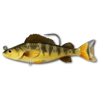 Swimbait Live Target Yellow Perch, Gold / Olive, 13.1cm, 21g, 1buc/pac