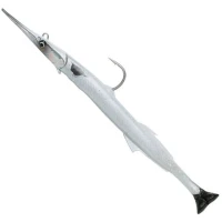 Swimbait SAVAGE GEAR 3D Needlefish Pulse Tail, Pearl White Silver, 12g, 14cm, 1buc/pac