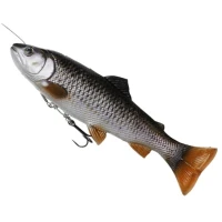 Swimbait SAVAGE GEAR 4D Line Thru Pulse Tail Trout SS, Chub, 16cm, 51g, 1buc/pac