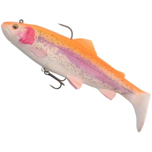 Swimbait SAVAGE GEAR 4D Trout Rattleshad, Golden Albino, 35g, 12.5cm, 1buc/pac