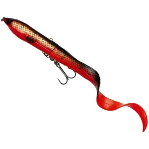 Swimbait SAVAGE GEAR Hard EEL, Red N Black, 17cm, 50g, 1buc/pac