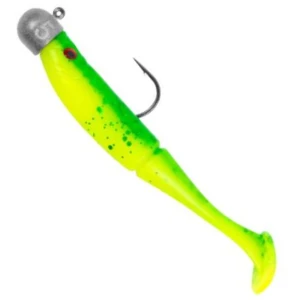 Swimbait ZEBCO Demonic Power Shads, Fluoro, 5g, 7.5cm, 1buc/pac